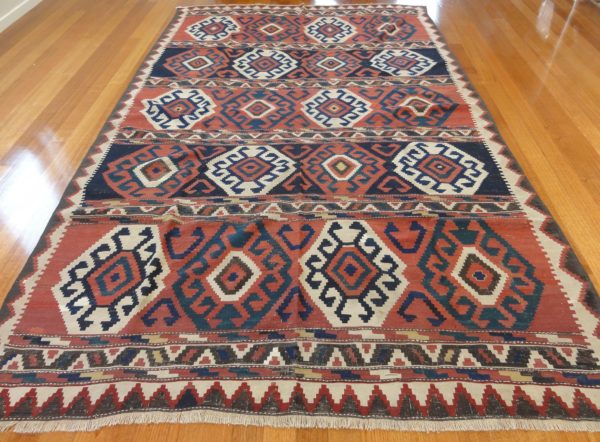 Azarbaijian Shirvan Antique Kilim (Woven 1900)